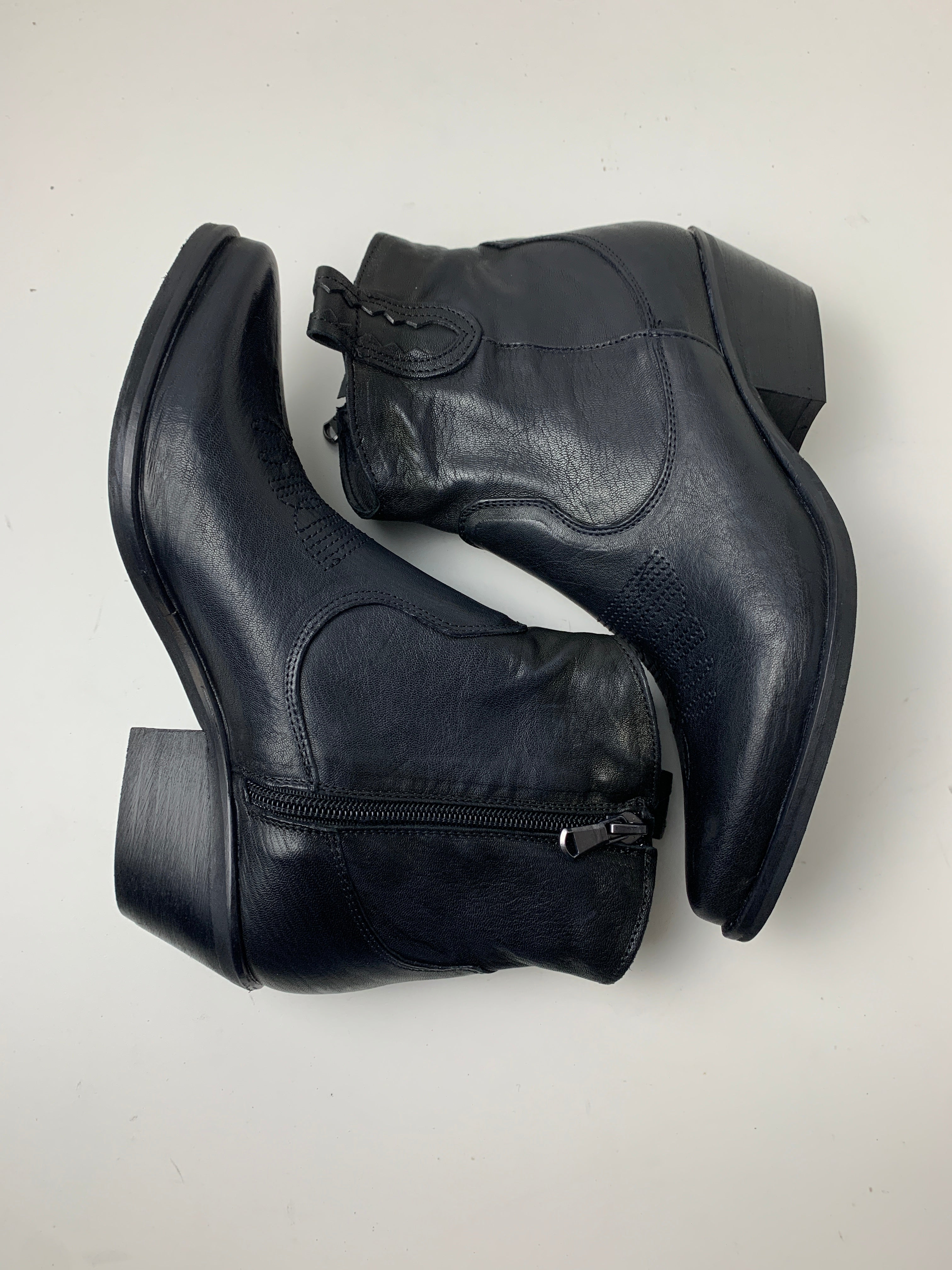 Texano Anita in nappa spazzolata