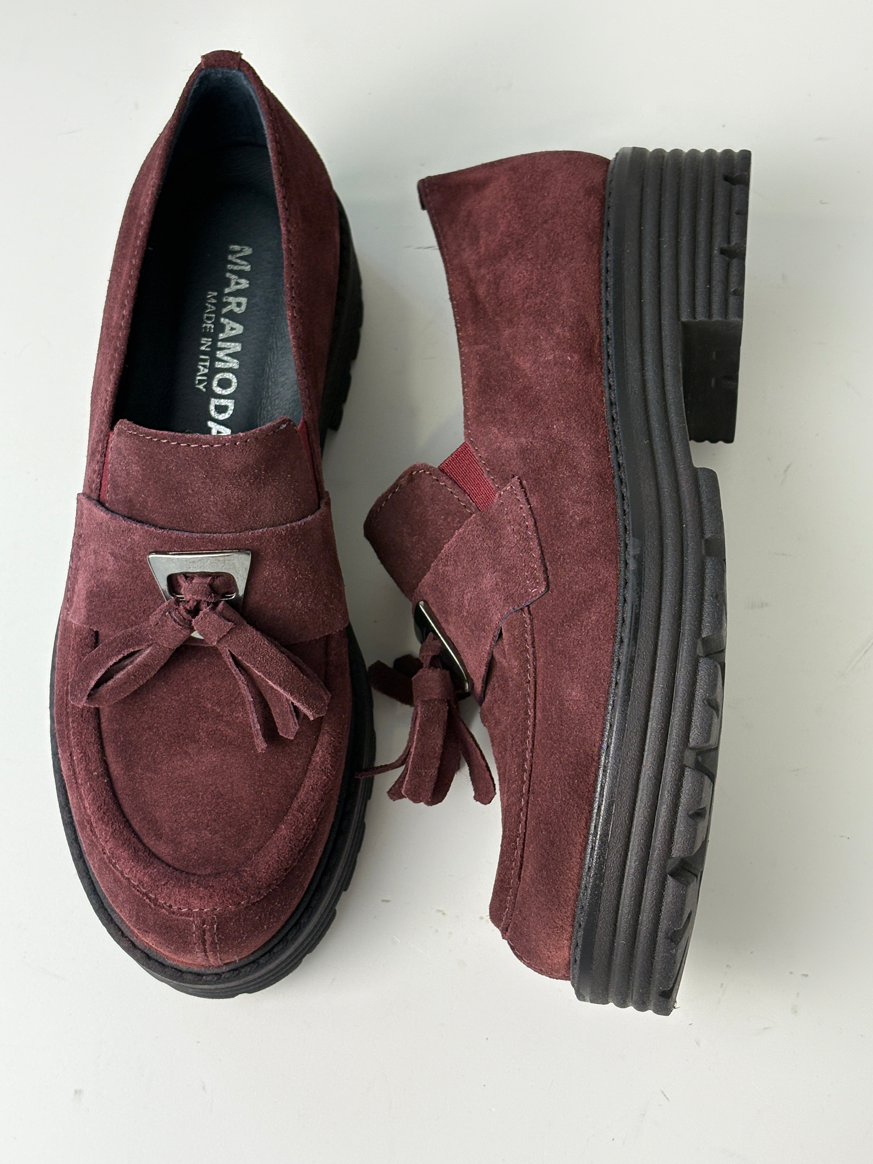 Mocassino Ginevra in camoscio