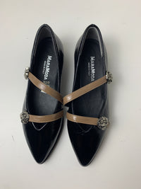 Ballerina Luna in vernice con cinturini