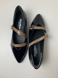 Ballerina Luna in vernice con cinturini