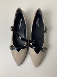 Ballerina Luna in vernice con cinturini