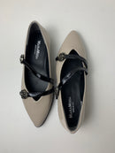 Ballerina Luna in vernice con cinturini