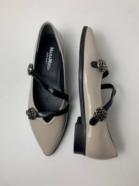 Ballerina Luna in vernice con cinturini