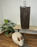 Gonna in paillettes al polpaccio