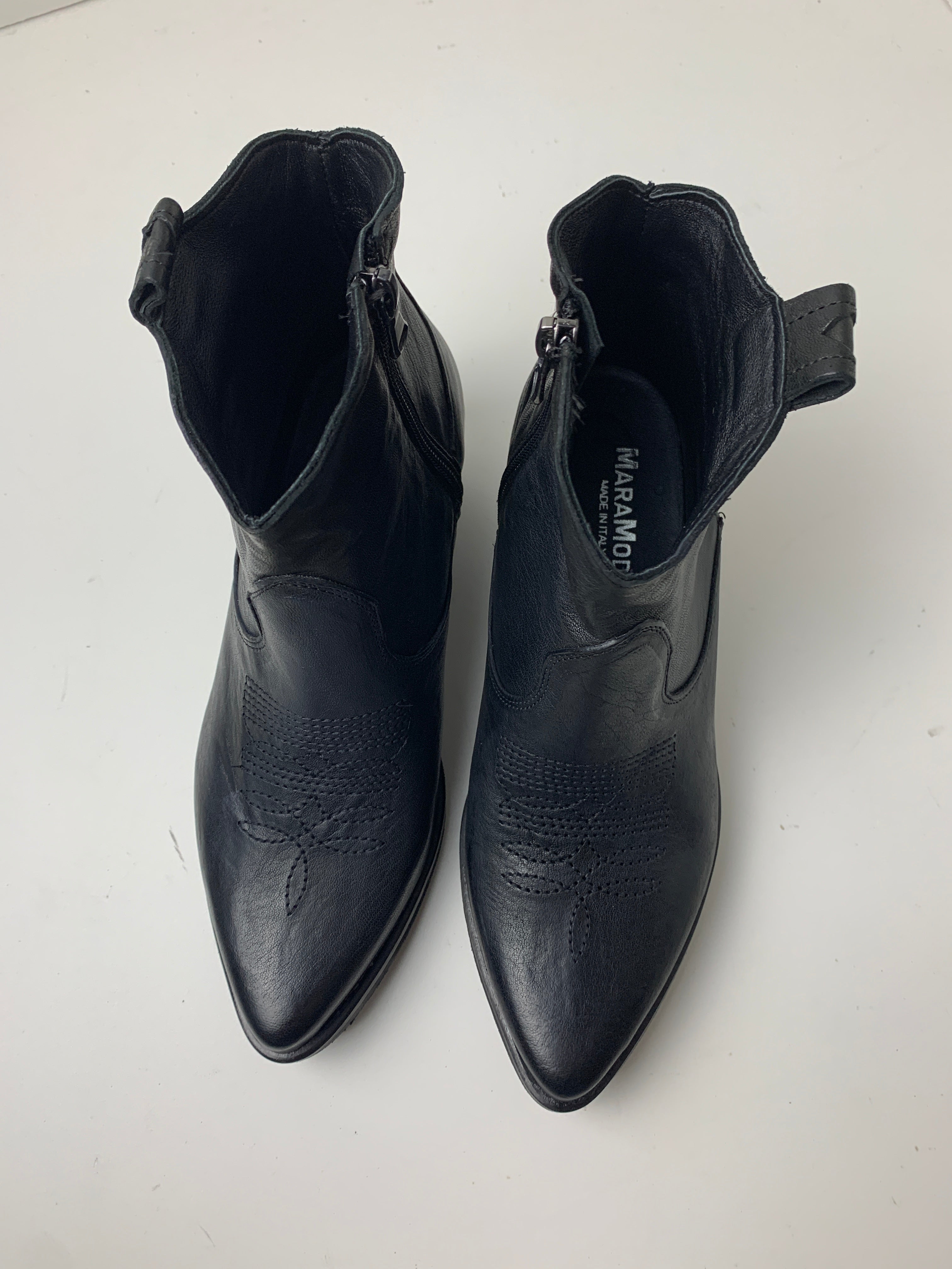 Texano Anita in nappa spazzolata