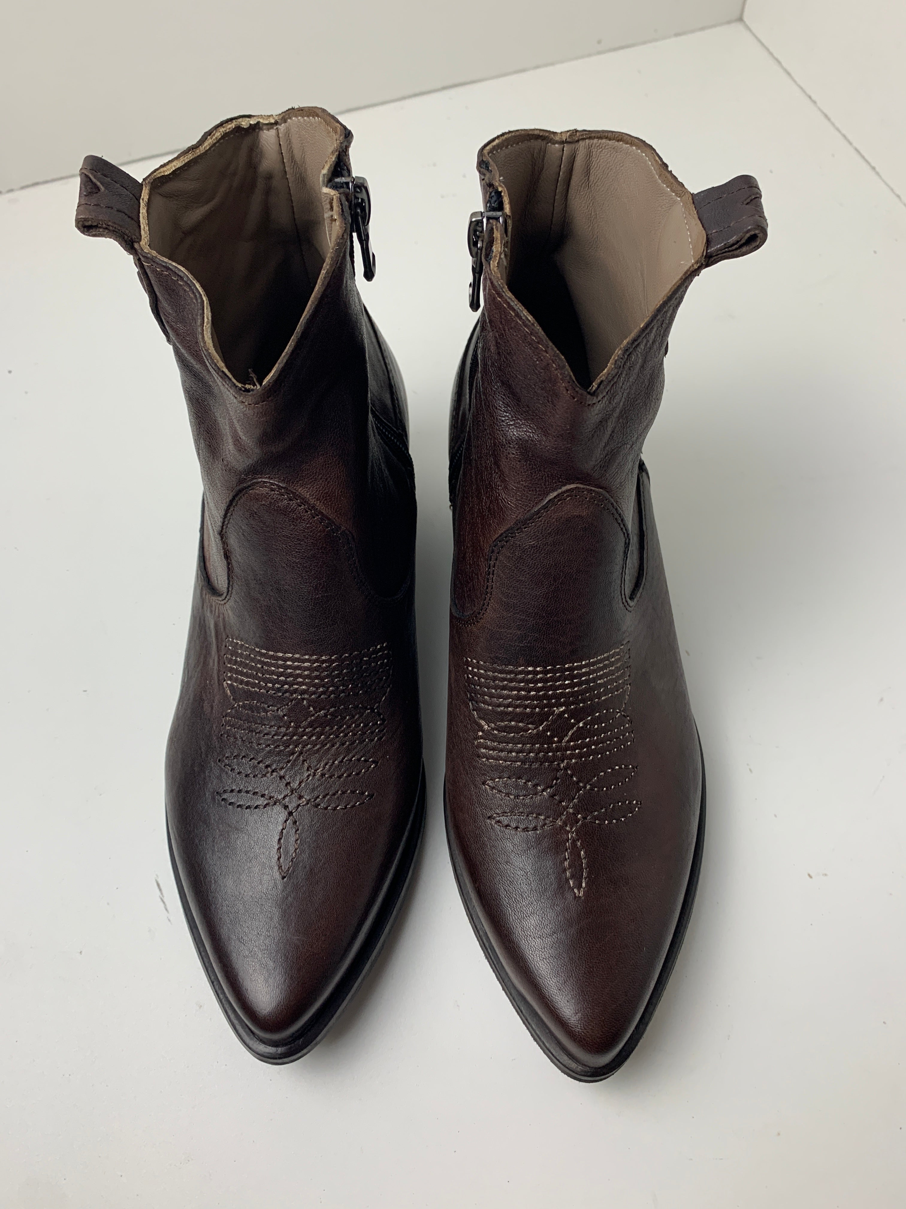 Texano Anita in nappa spazzolata