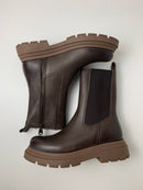 Tronchetto Olivia in pelle