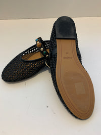 Intertwined ballerina with studded strap