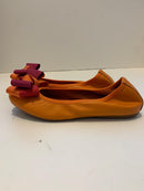 Federica nappa ballet flat with grosgrain bow
