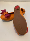 Federica nappa ballet flat with grosgrain bow