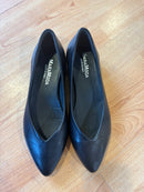 Ballerina Paola in pelle nera
