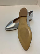Ballerina Paola a punta laminato oro o argento