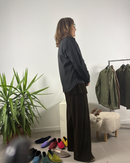 Camicia imbottita con bottoni automatici, tasche e colletto