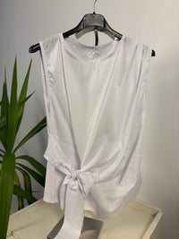 Women's tank top with side knot