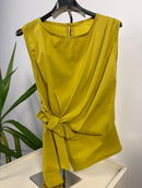 Women's tank top with side knot