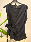 Women's tank top with side knot
