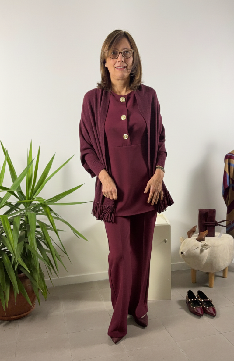 Cappettina con frange