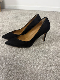 Décolleté Aurora in camoscio nero