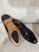 Derby uomo Exton in vitello nero liscio