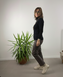 Dolcevita Blue Joint in maglia morbida