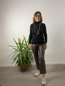 Dolcevita Blue Joint in maglia morbida