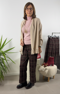 Dolcevita Blue Joint in maglia morbida