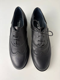 Francesina Camilla in pelle nera