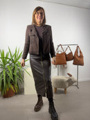 Giacchina corta Operà senza collo