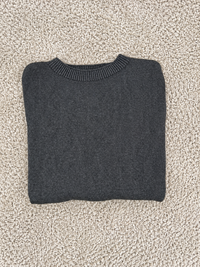 Gilet in maglia a girocollo