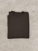 Gilet in maglia a girocollo