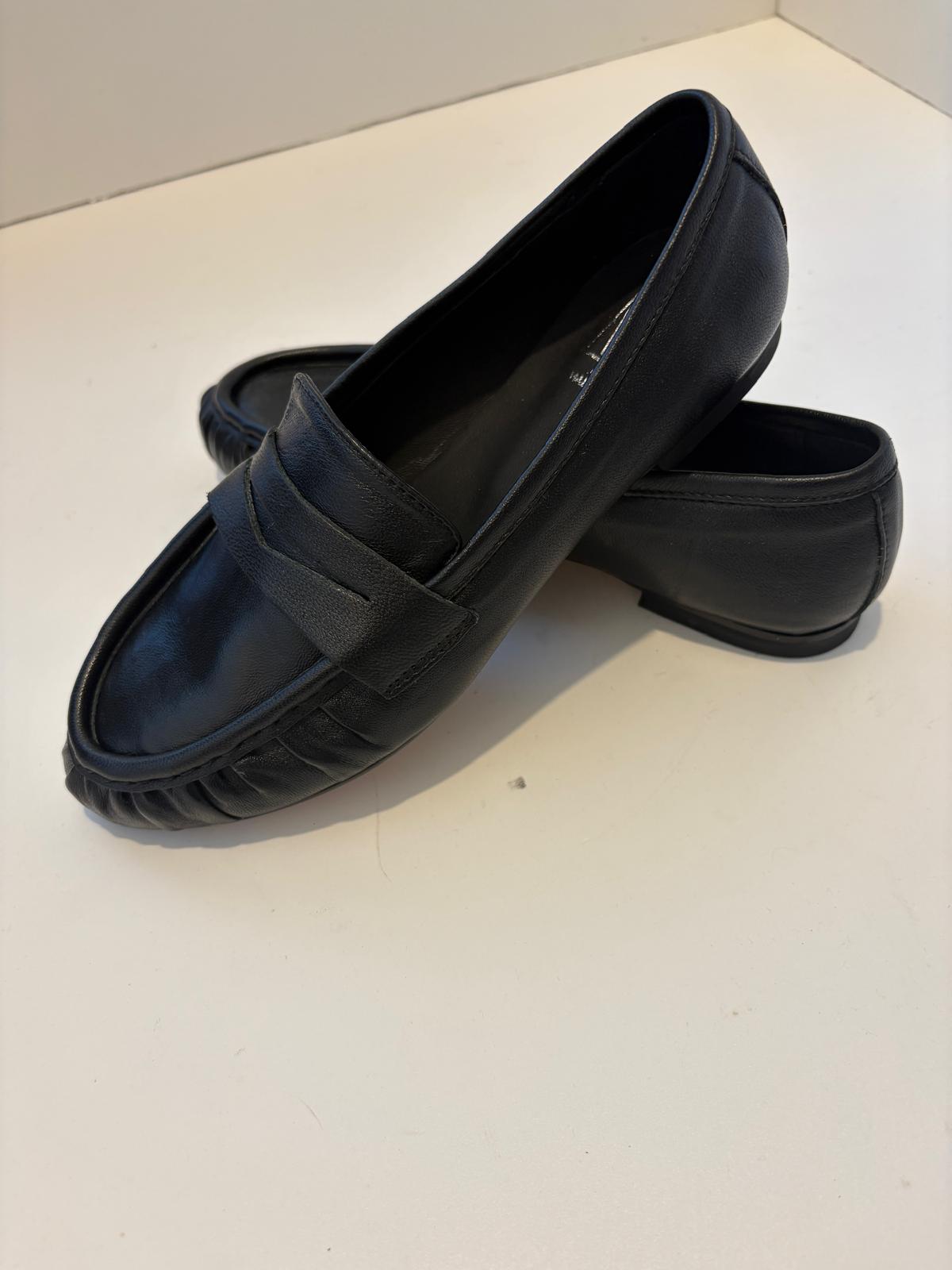 Mocassini N6 Milano in nappa nera