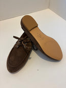 N6 Milano deck moccasins in dark brown suede