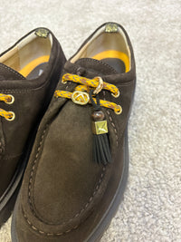 Mocassino Ambitious in pelle con suola strutturata e charm