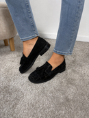 Mocassino barefoot in camoscio stampa cocco