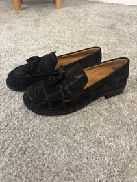 Mocassino barefoot in camoscio stampa cocco