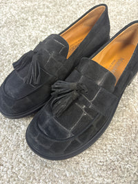 Mocassino barefoot in camoscio stampa cocco