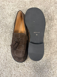 Mocassino barefoot in camoscio stampa cocco