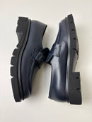 Mocassino Luna in pelle blu