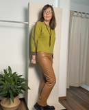 Pantalone in ecopelle Operà