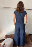 Pantalone in sangallo con elastico dietro