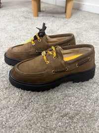 Scarpa da barca Ambitious in camoscio con doppio laccio
