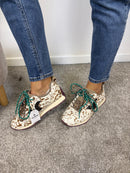 Sneaker Victoria Root Animal con stampa animalier