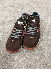 Sneaker Victoria Saturno nylon e camoscio con doppio laccio