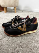 Sneaker Victoria Saturno nylon e camoscio con doppio laccio