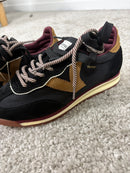 Sneaker Victoria Saturno nylon e camoscio con doppio laccio