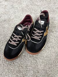 Sneaker Victoria Saturno nylon e camoscio con doppio laccio