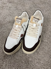 Sneaker Victoria Seul effetto pelle e camoscio con dettaglio animalier