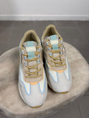 Sneaker Victoria LUNA in nylon e camoscio con suola dentellata