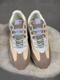 Sneaker Victoria LUNA in nylon e camoscio con suola dentellata