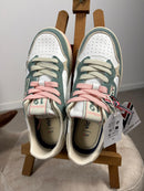 Sneaker Victoria C80 Urban in pelle e nylon con laccio bicolore
